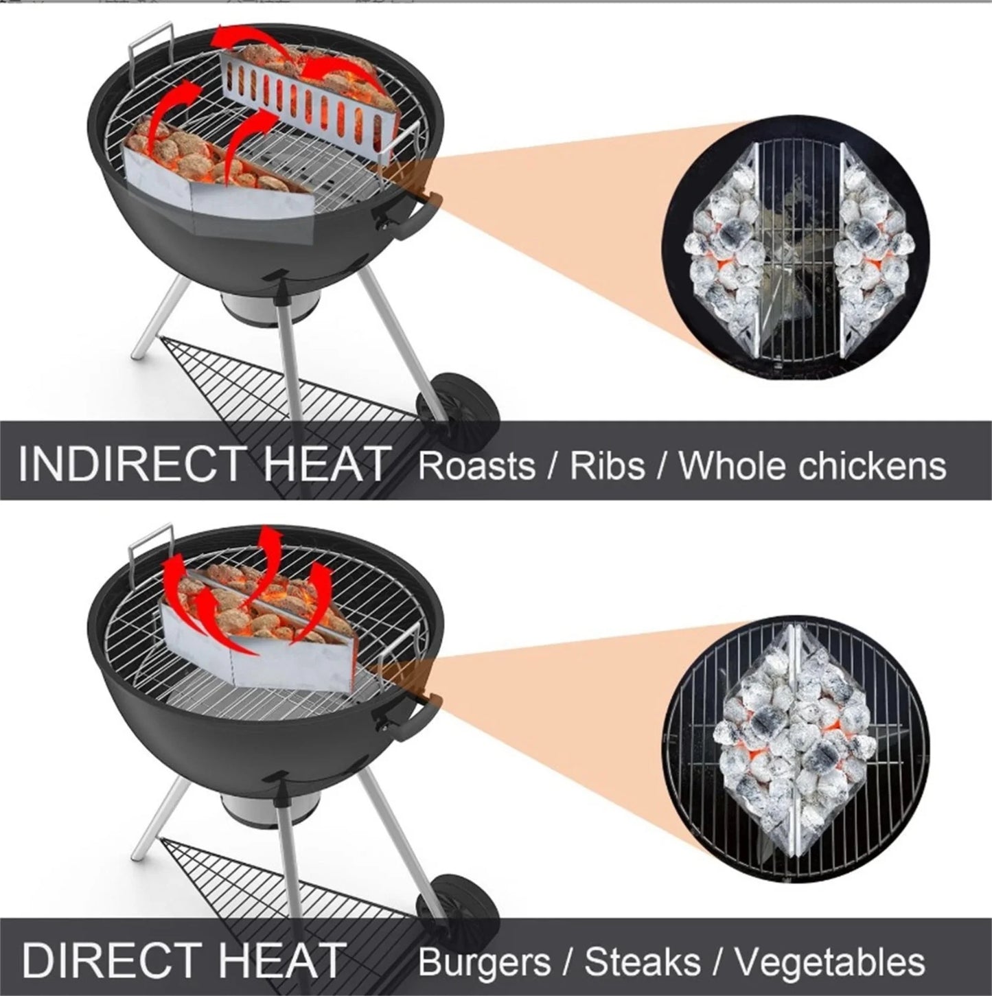 BBQ Large Charcoal Basket