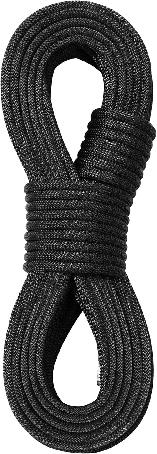 Static Climbing Rope Safety Nylon Kernmantle Rope for Outdoor Indoor Climbing Rope Rappelling Equipment Rope Survival Cord UIAA Certified